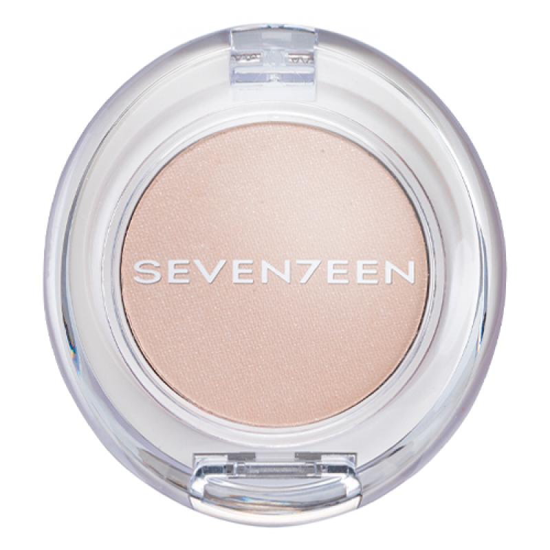 Seventeen Тени д/век компактные базовые т.102  SILKY SHADOW BASE светло бежевый