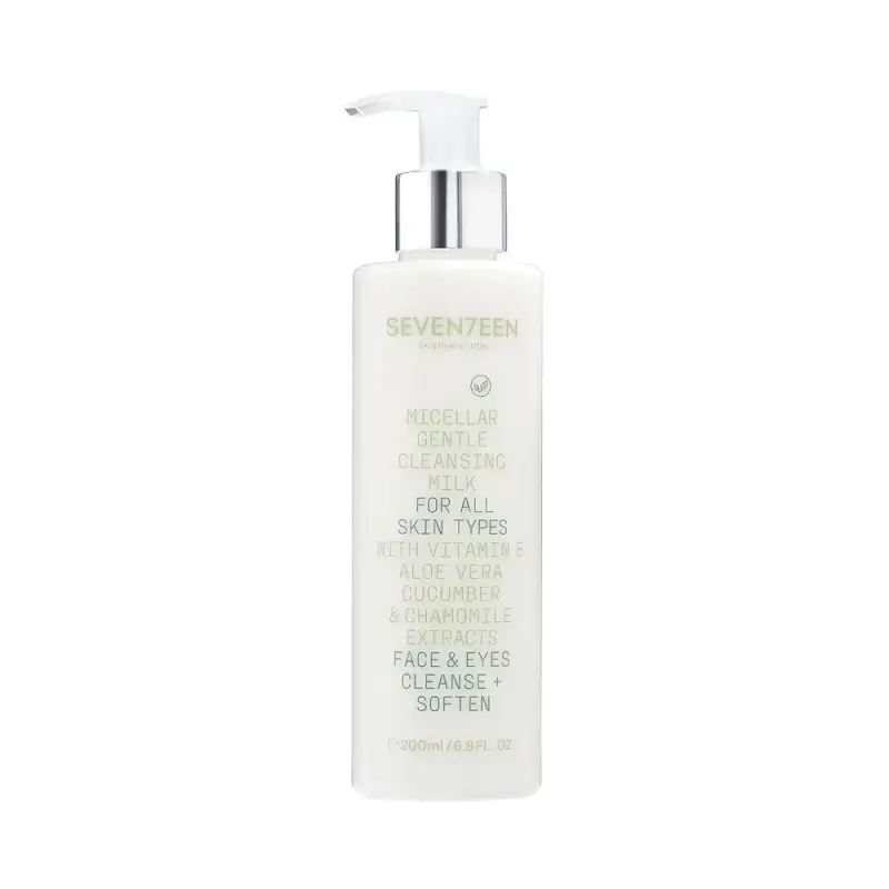 Seventeen Мицеллярное молочко для бережного очищения кожи лица MICEL. GENTLE CLEANS. MILK, 200мл