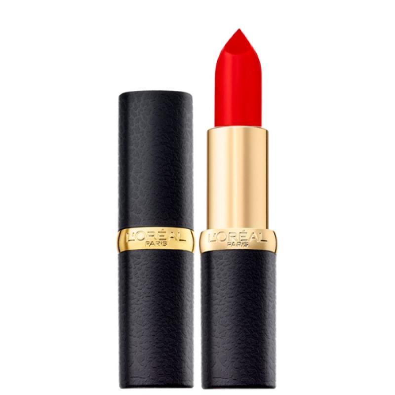 L'Oreal Paris Увлажняющая матовая помада COLOR RICHE, оттенок 346, Le Rouge Determination