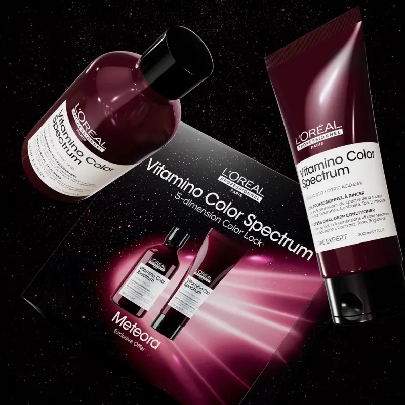 L'Oreal Professionne Vitamino Color Spectrum Набор 2 продукта (шампунь, смываемый уход)