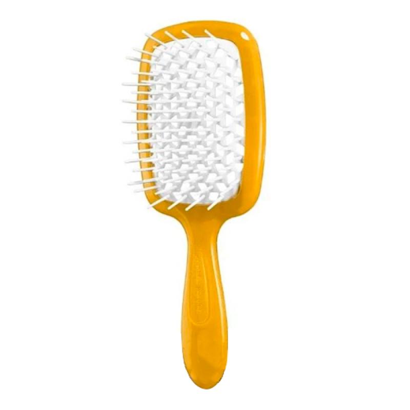 Janeke Superbrush расческа Желтая/Белая 20,3х8,5х3,1 СМ