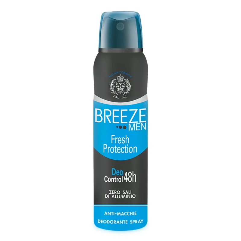 BREEZE Дезодорант-спрей  MEN DEODARANT SPRAY ACQUA 150ML