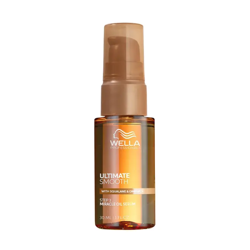 Wella pro Ultimate Smooth Маслянная сыворотка для волос 30мл