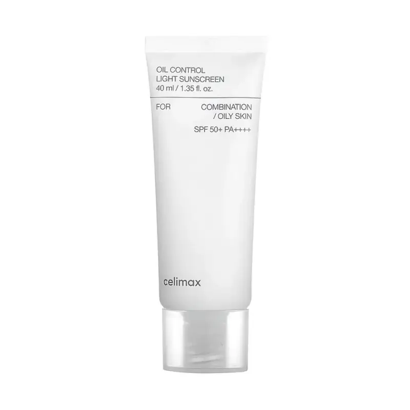 Celimax Oil Control Light Sunscreen Легкий солнцезащитный крем для контроля себума 40 мл