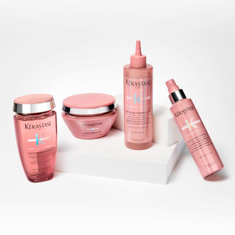 Kerastase гамма Хрома Абсолю: Сыворотка-разглаживающий термо-уход для волос Хрома Термик, 150 мл