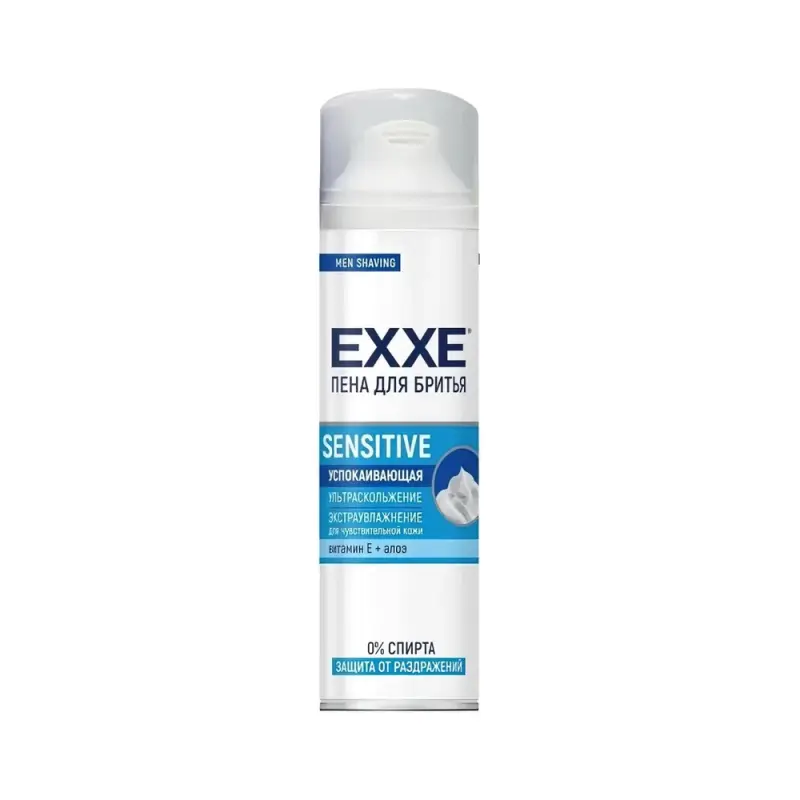 EXXE Пена для бритья SENSITIVE, 200 мл