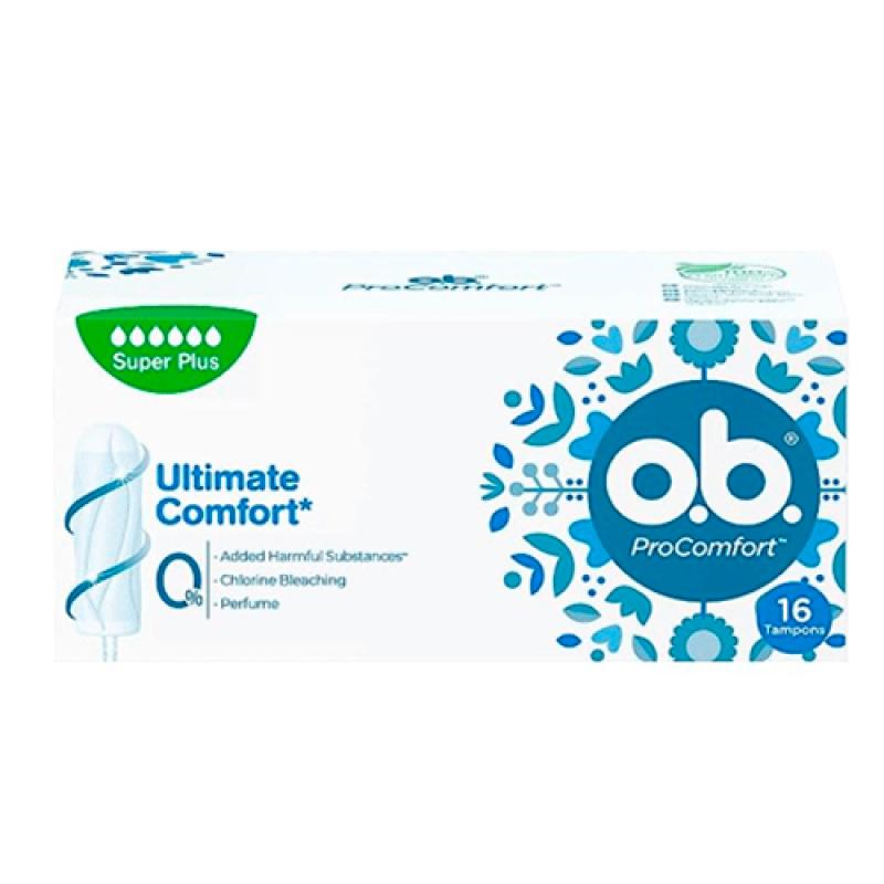 o.b.® Тампоны ProComfort супер плюс 16 шт