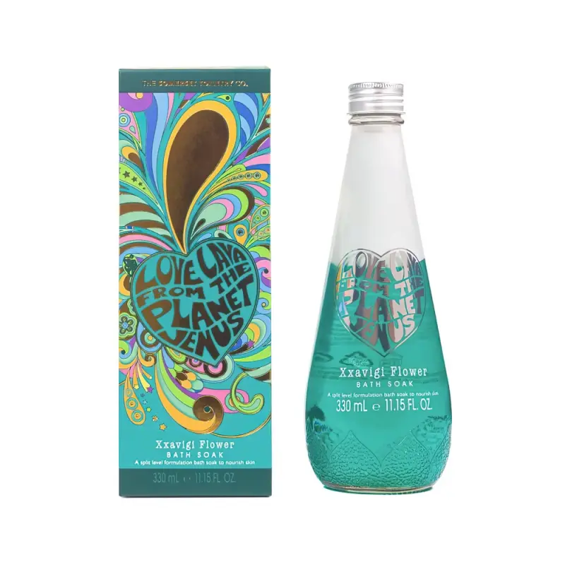 SOMERSET Love Lava 330ml Xxavigi Bath Oil (Patchouli Mint & Sage)  Love Lava 330 мл Масло для ванны Xxavigi (пачули, мята и шалфей)