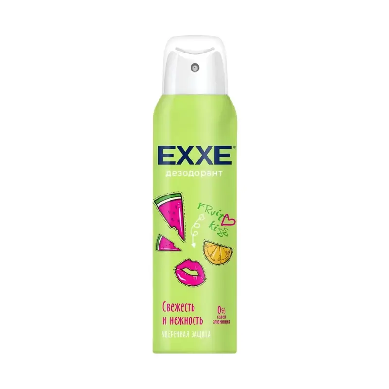 EXXE дезодорант Свежесть и нежность Fruit kiss, 150 мл