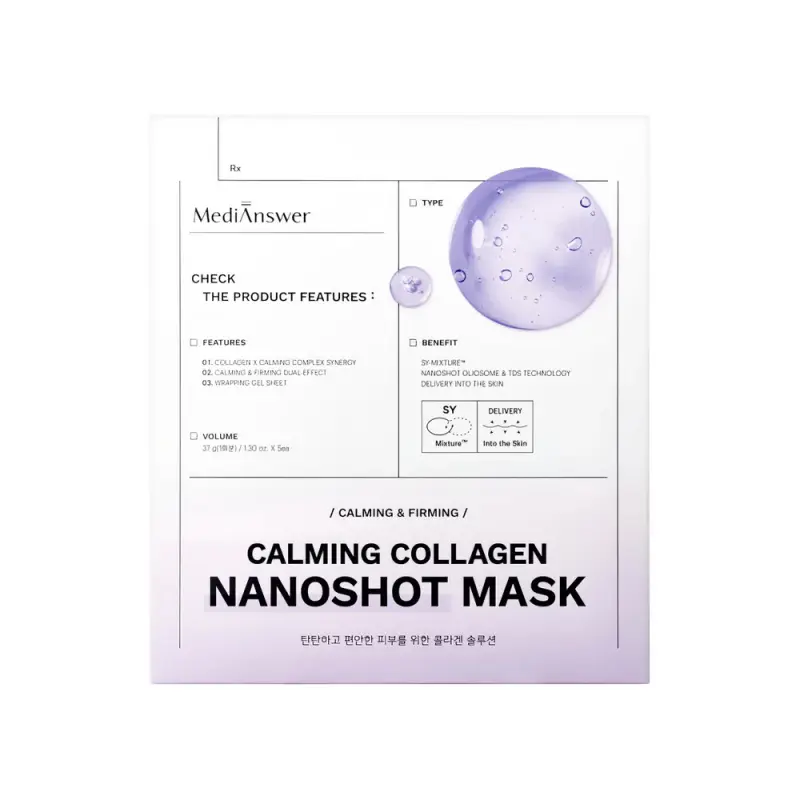 MediAnswer Calming Collagen Nano Shot Mask
