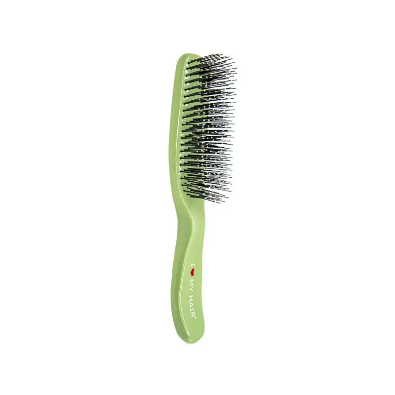 I love my hair Щетка Spider Classic 1501 зеленая глянцевая M