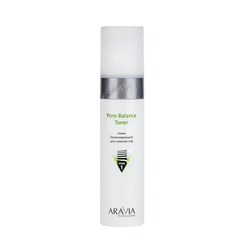 ARAVIA Professional Тоник балансирующий для сужения пор для жирной и проблемной кожи Pore-Balance Toner, 250 мл