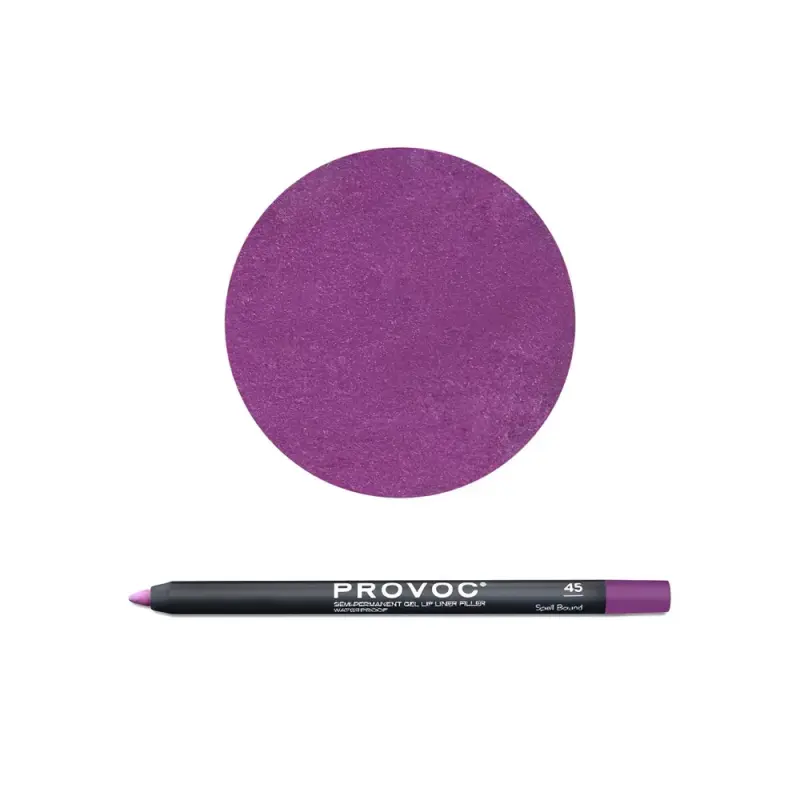 PROVOC Semi-Permanent Gel Lip Liner Filler WP 45 Spell Bound  Гелевая подводка в карандаше для губ LPL45