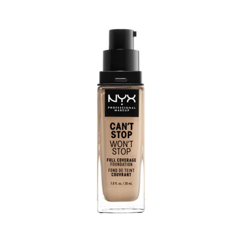 NYX Стойкая тональная основа Can’t Stop Won’t Stop Full Coverage №07 Natural матовый 30 мл