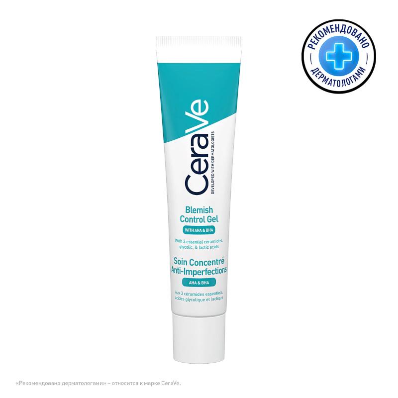 Cerave ГЕЛЬ-УХОД ПРОТИВ НЕСОВЕРШЕНСТВ С AHA И BHA КИСЛОТАМИ 40МЛ