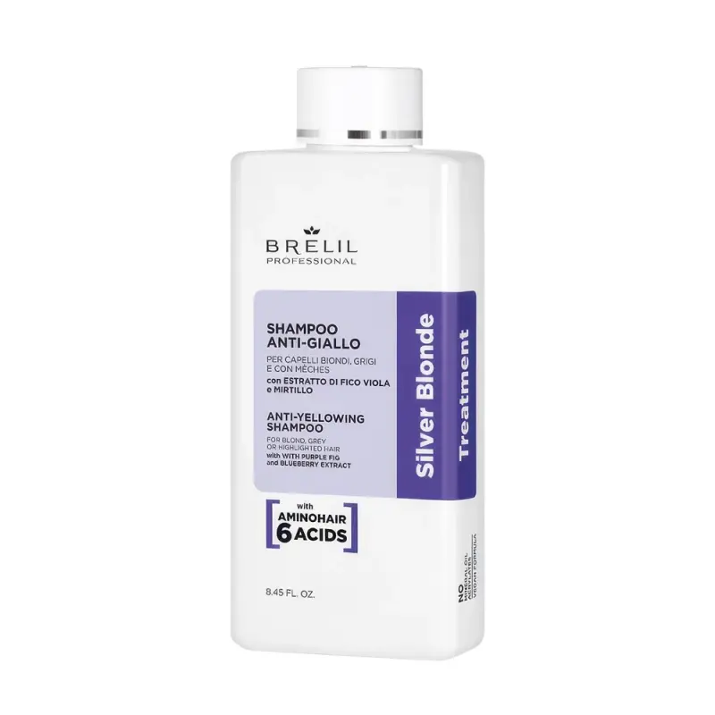 BRELIL AT SILVERBLONDE SHAMPOO Шампунь для светлых волос,250 мл