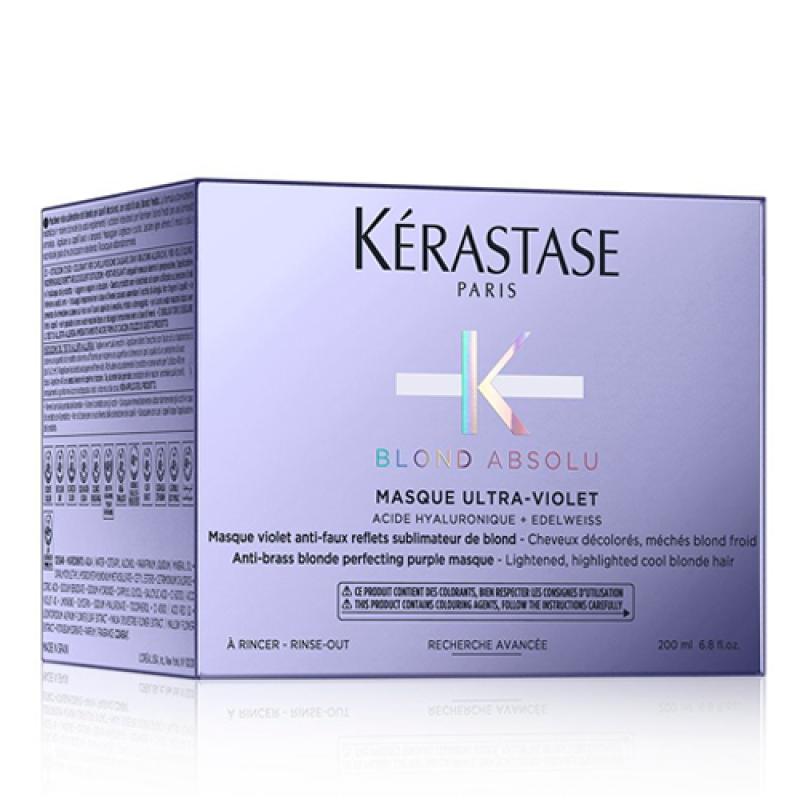 Kerastase гамма Блонд Абсолю: Маска питательная для мелированных или осветленных волос Ультра-Виолет, 200 мл