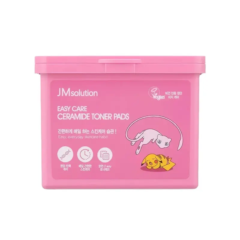 Jmsolution Easy care ceramide toner pad Питательные тонер-пэды с церамидами 70 шт 200 мл