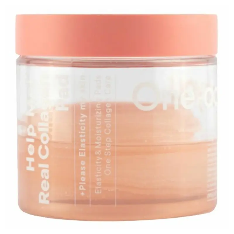 ONE DAYS YOU HELP ME! REAL COLLAGEN PAD Отшелушивающие тонер-пэды с коллагеном 60 шт