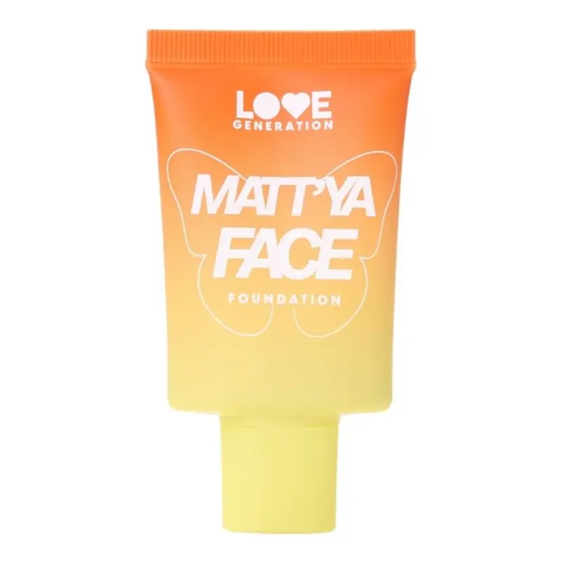 Love Generation Матирующий тональный крем c экстрактом матчи / Mattifying foundation cream with matcha extract Matt'ya Face тон 04 30 мл