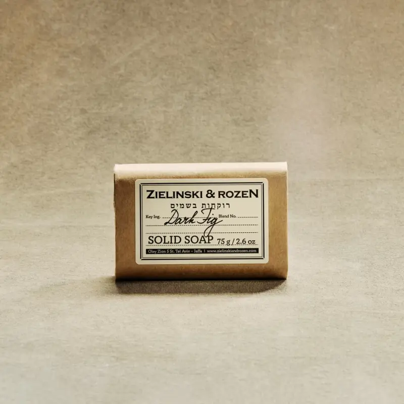 Zielinski & Rozen Solid soap Fig  Твердое мыло Инжир 75гр