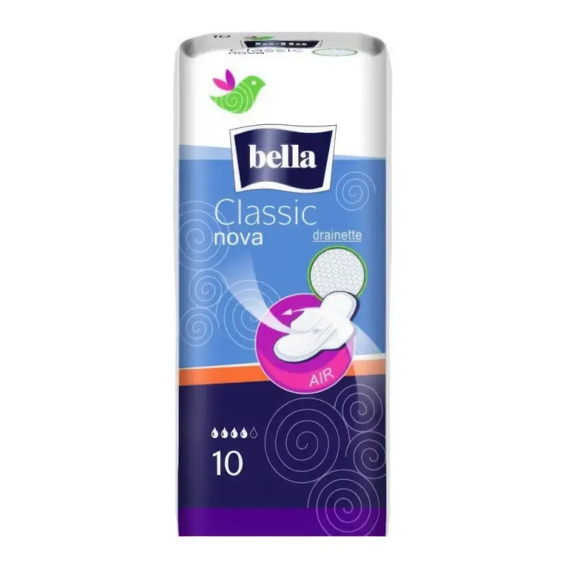 Bella Прокладки ж/г впитывающие Classic Nova drainette по 10 шт. в п.уп.