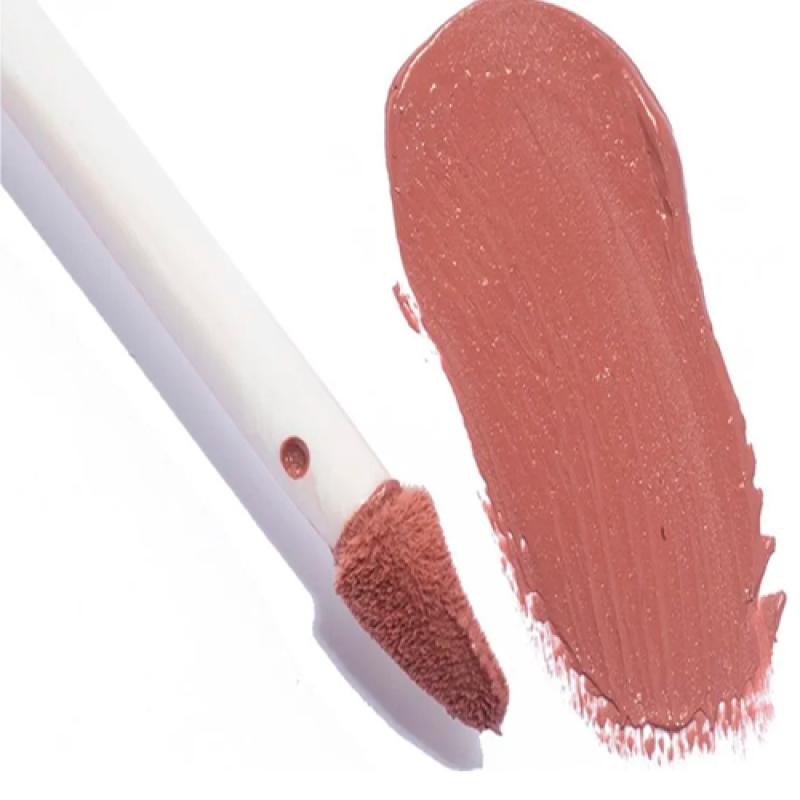 Seventeen Жидкая помада-блеск MATLISHIOUS SUPER STAY LIP COLOR т.04 светлый палисандр