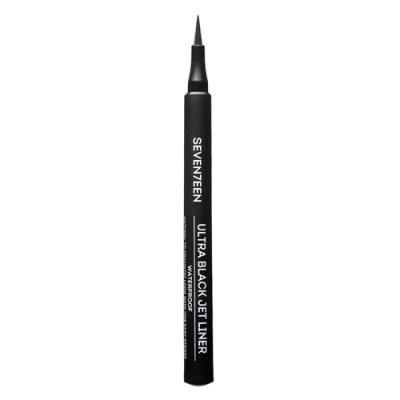Seventeen Подводка-фломастер для глаз ULTRA BLACK JET LINER, оттенок черный
