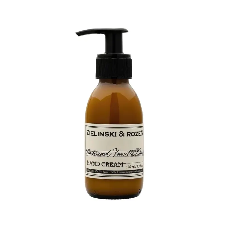 Zielinski & Rozen Hand cream Amberwood, Vanilla, Davana  Крем для рук Амбервуд, Ваниль, Давана 125мл