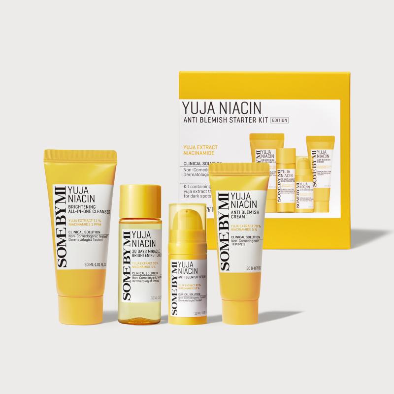 SOME BY MI YUJA NIACIN ANTI BLEMISH STARTER KIT 4 в 1