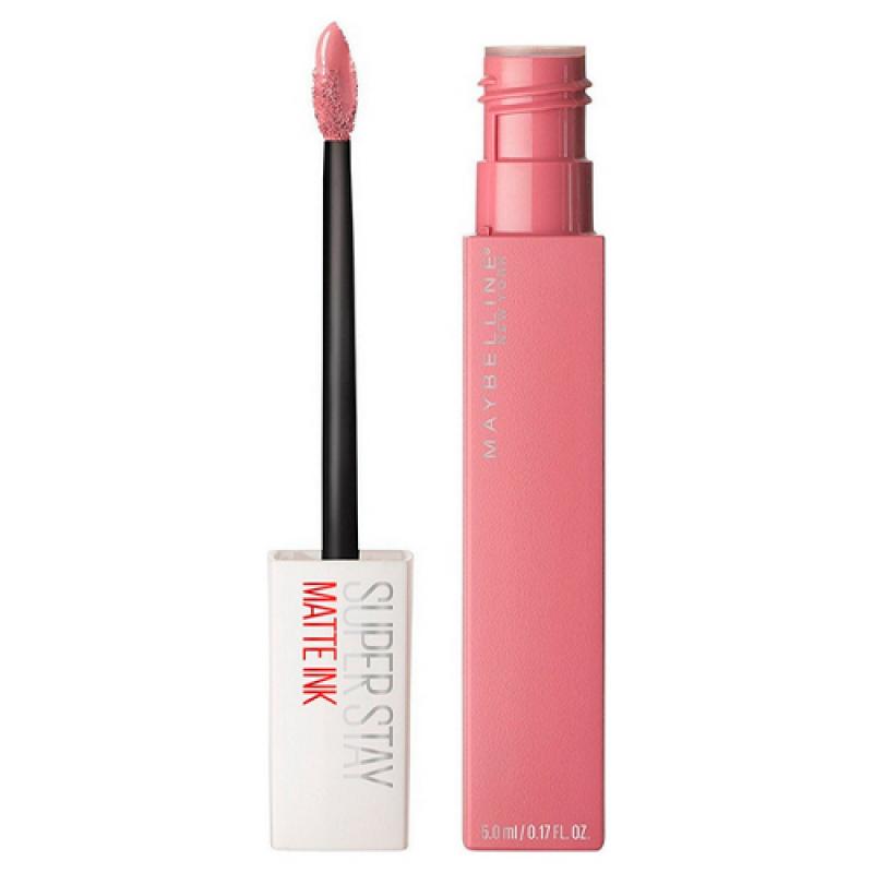 Maybelline Суперстойкая жидкая матовая помада для губ Super Stay Matte Ink, оттенок 10, Мечтатель, 5 мл