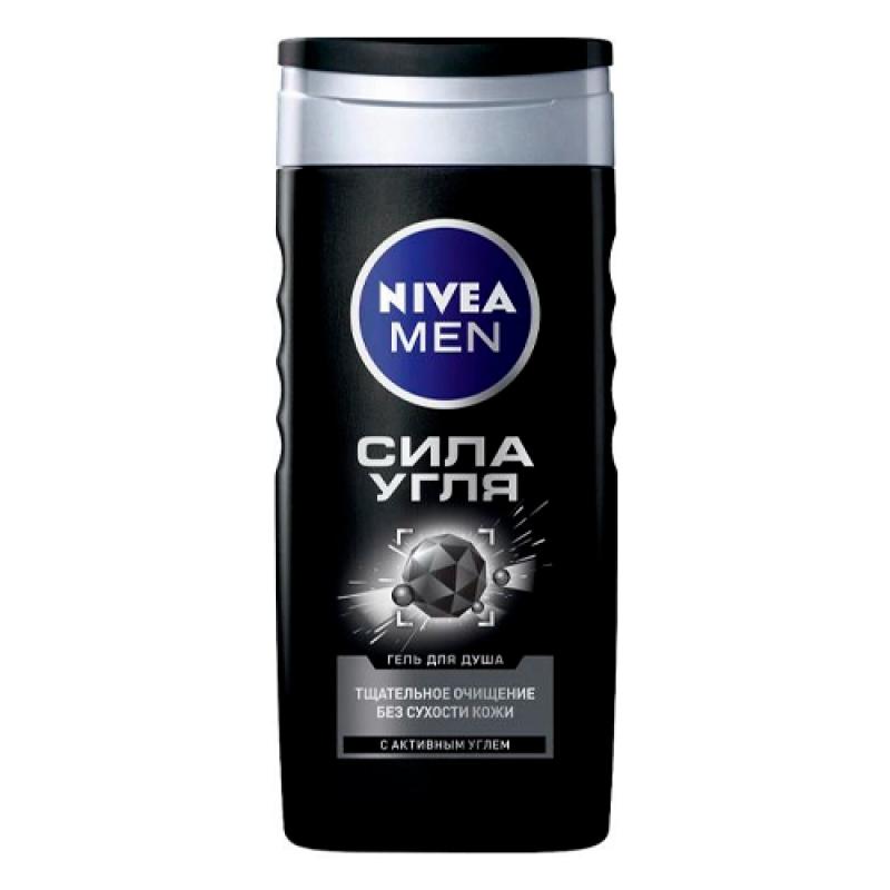 Nivea MEN Гель для душа Сила Угля с активированным углем 250 мл