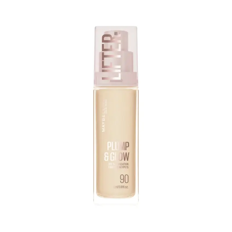 Maybelline Тональный крем Maybelline New York Lifter Plump&Glow Foundation SPF15 оттенок 90 30 мл