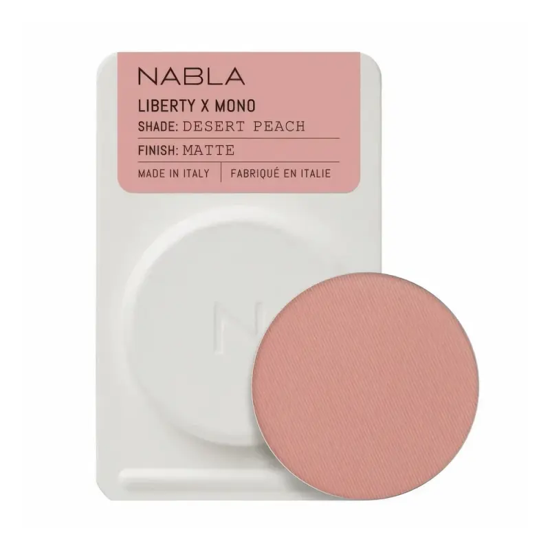 Nabla Liberty X Mono Matte - Desert Peach Тени для век Single в нескольких вариантах отделки 1г