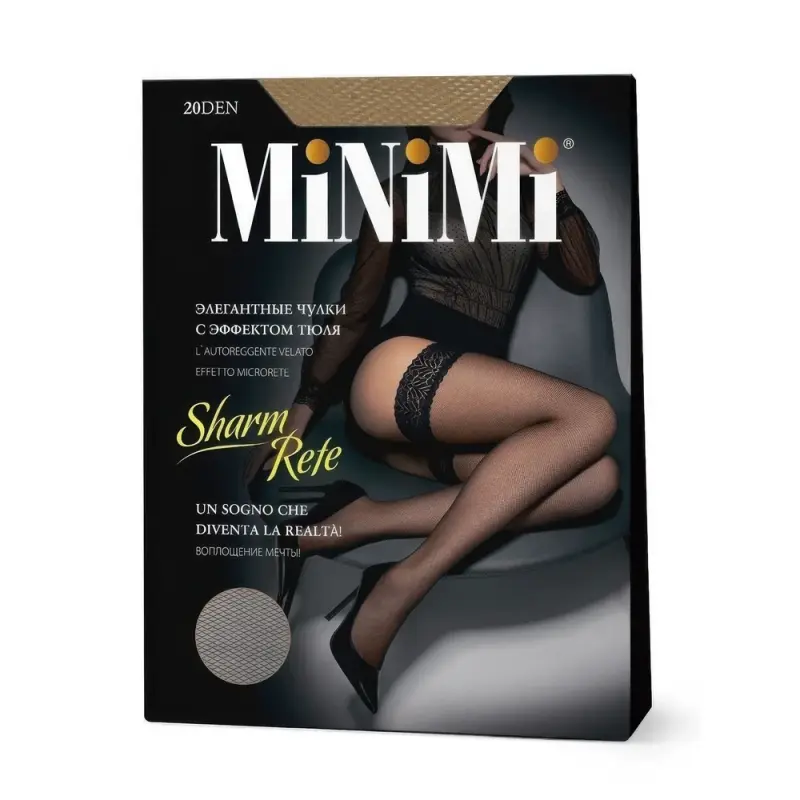 Чулки жен. Minimi autoreg. SHARM RETE Mini SHARM RETE Чулки Daino 4(M/L)