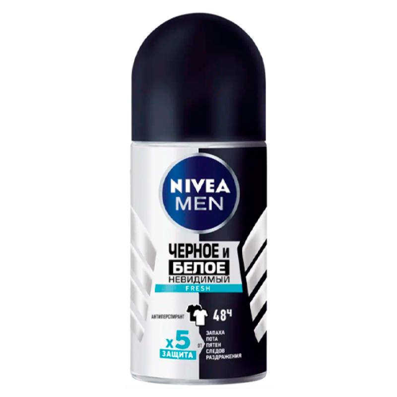 Nivea DEO ROLL-ON MEN B&W FRESH 50 ML
