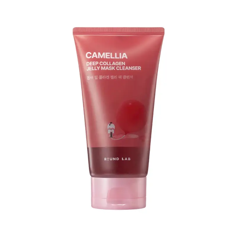 **ROUND LAB CAMELLIA DEEP COLLAGEN JELLY MASK CLEANSER 150ml