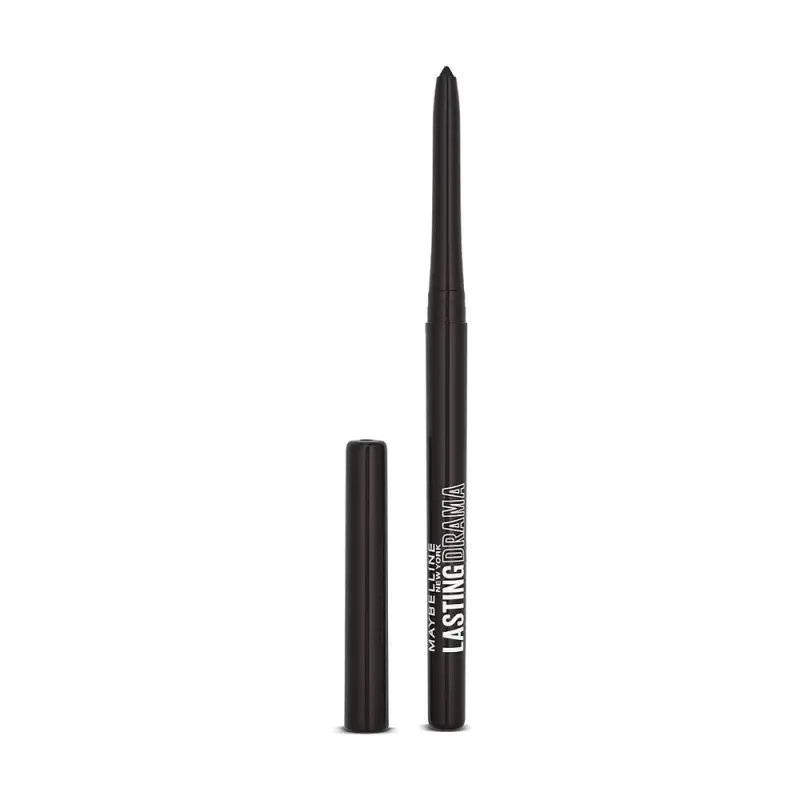 Maybelline Автоматический гелевый лайнер для глаз Lasting Drama 10 черный 1 г