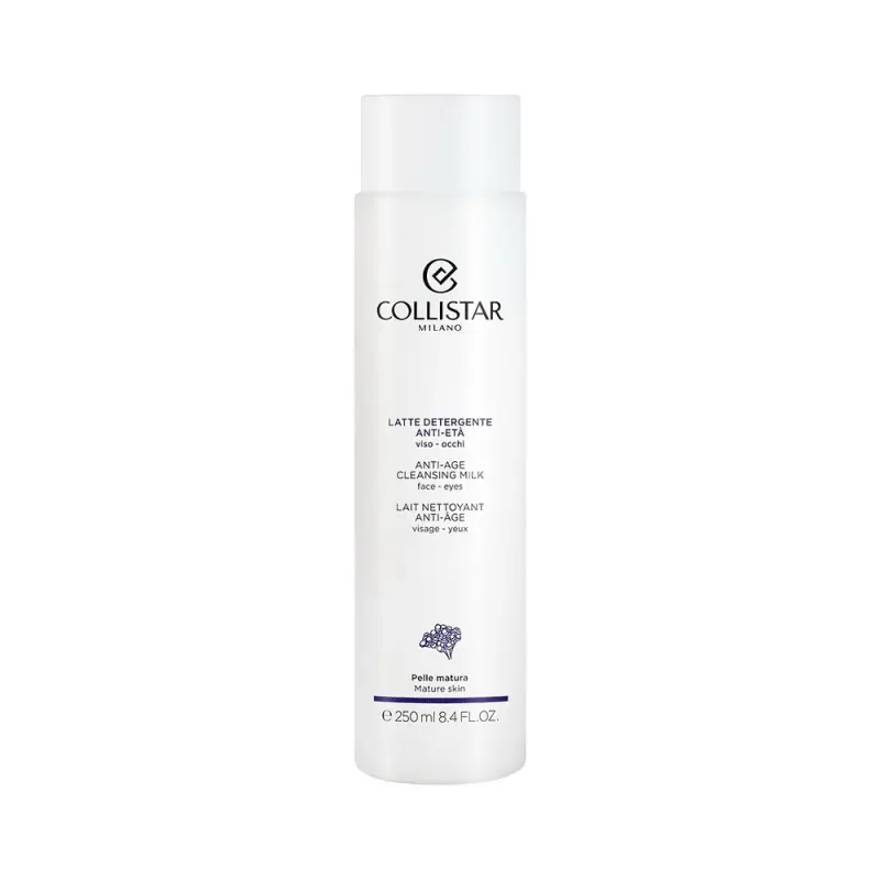 COLLISTAR ANTI AGE CLEANSING MILK Омолаживающее очищающее молочко 250 ml