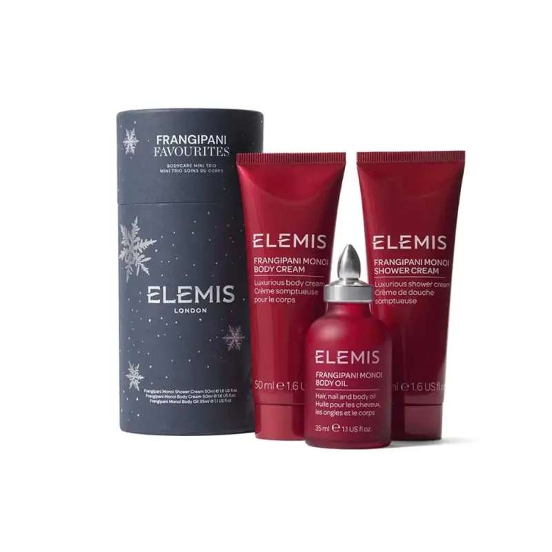 ELEMIS Подарочный набор (крем для тела, гель для душа, масло для тела) - Kit: Body Wonders Frangipani Intro Gift