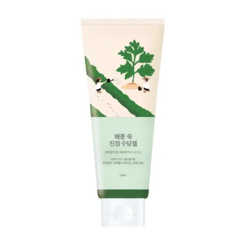 ROUND LAB MUGWORT CALMING SOOTHING GEL Успокаивающий гель с морской полынью для лица 150ml