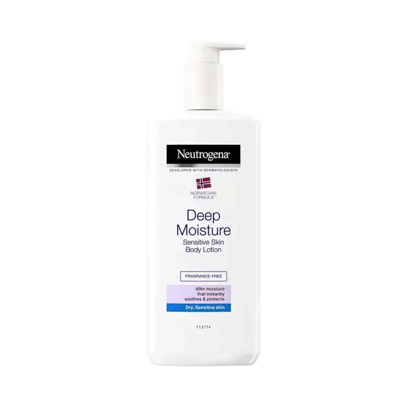 Neutrogena Лосьон для тела глубокое увлажнение для чувствительной кожи (без запаха) 400 мл