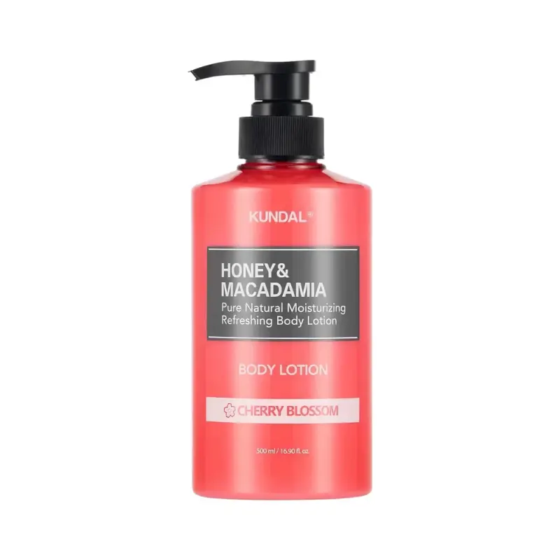 Kundal Косметические средства лосьон для тела: HONEY & MACADAMIA PURE BODY LOTION 500ML - CHERRY BLOSSOM