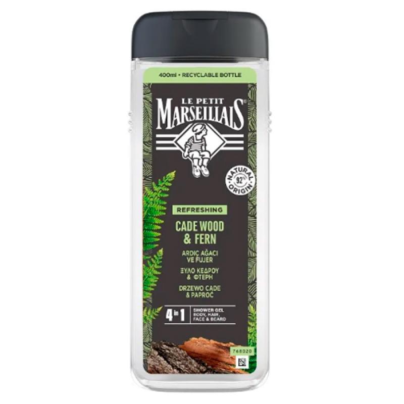 Le Petit Marseillais® Гель для душа для мужчин «Можжевельник и Экстракт папоротника» 400 мл