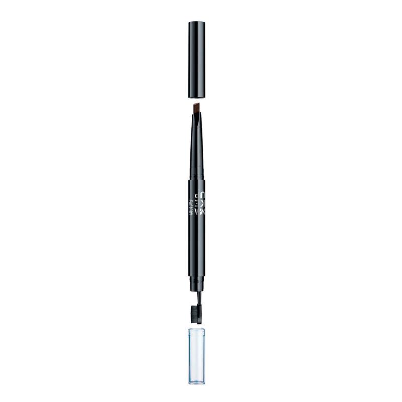 Make up Factory Карандаш для бровей автоматический Triangle Brow Styler т.12 темная умбра