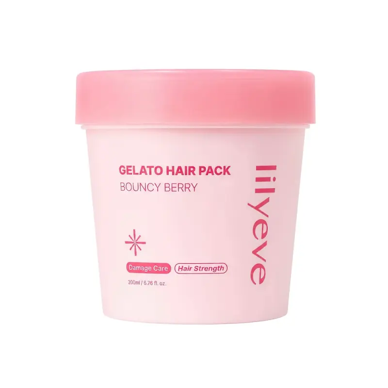 lilyeve GELATO Hair Pack BOUNCY BERRY Объемная маска для волос lilyeve GELATO BOUNCY BERRY 200 мл