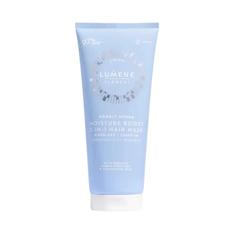 LUMENE LÄHDE 2IN1 HAIR MASK Увлажняющая маска для волос 2 в 1 200ML