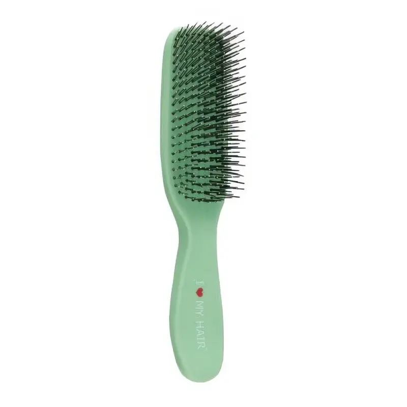 I love my hair Щетка для волос Spider Soft 1501 зеленая матовая M