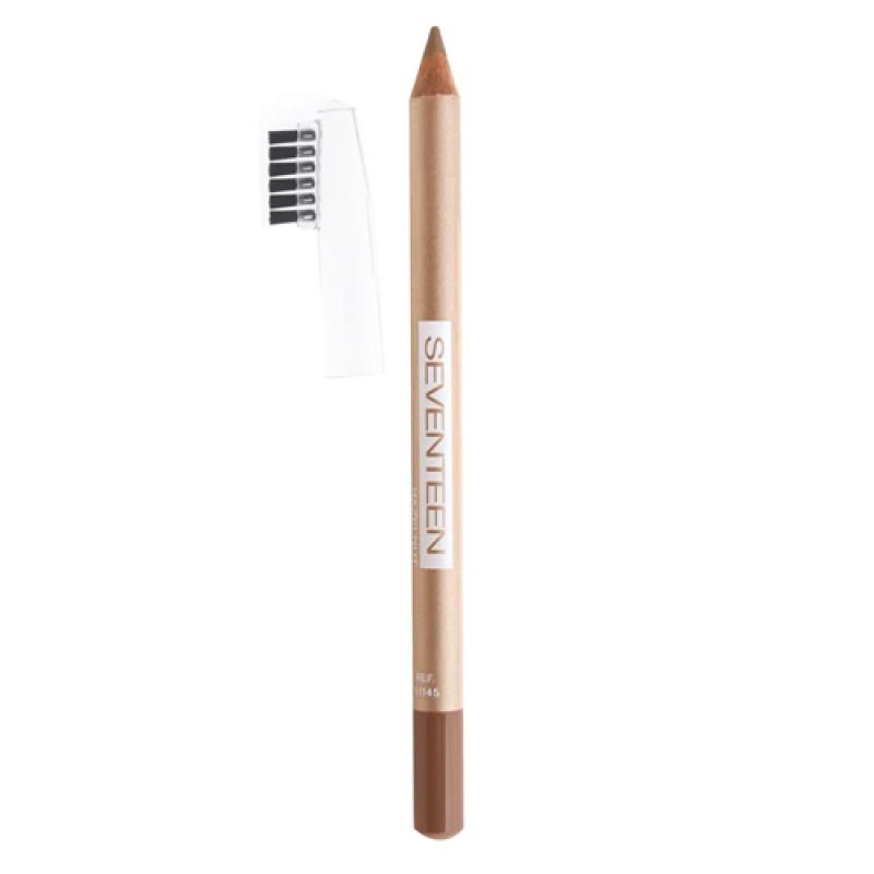 Seventeen Cosmetics Карандаш для бровей с щеточкой т.07  LONGSTAY EYE BROW SHAPER ореховый