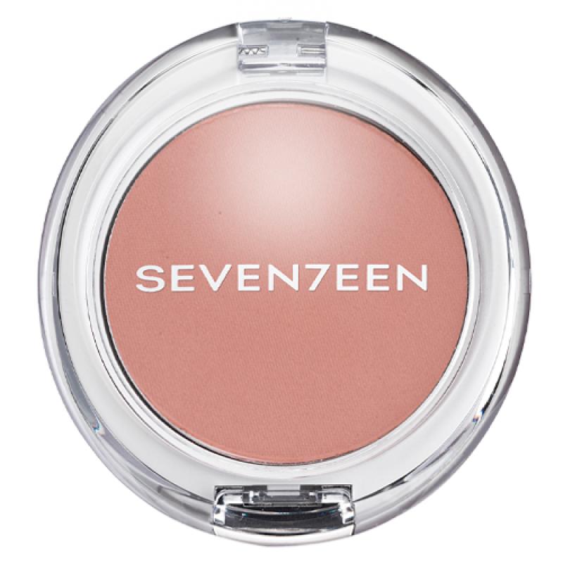Seventeen Румяна т.2 матовые шелковистые компактные, фундук